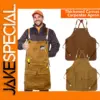 Heavy-Duty Canvas Work Apron for Craftsmen