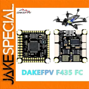 DAKEFPV F435 FPV Racing Drone Control Stack