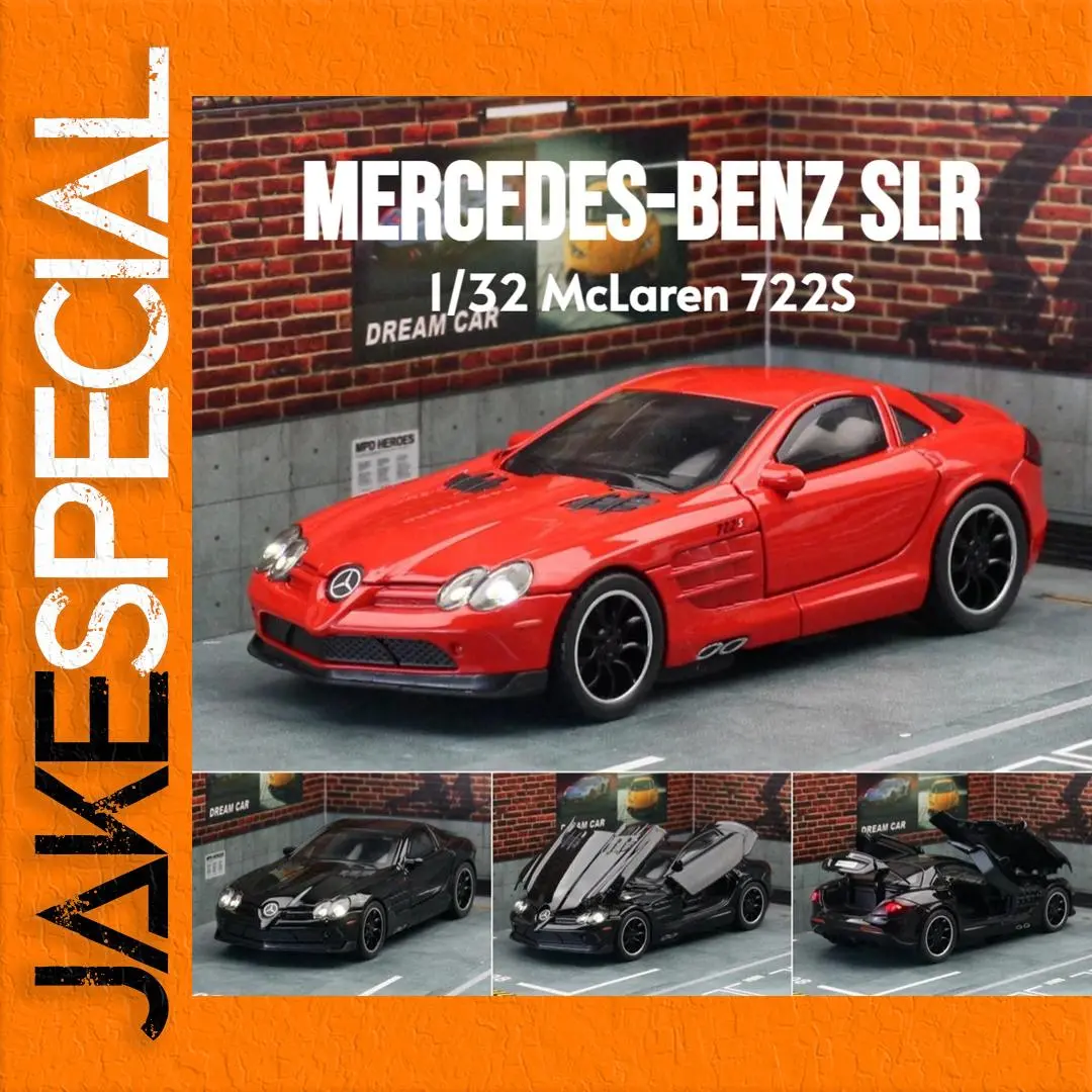Mercedes-Benz SLR McLaren 722S Model 1/32 Scale 1 Mercedes-Benz SLR McLaren 722S Model 1/32 Scale