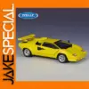 Yellow Lamborghini Countach LP5000s Diecast Model