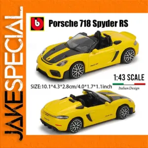 Bburago 1:43 Porsche 718 Spyder RS Model