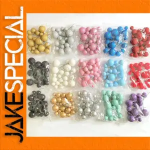 Colorful Foam and Wire Ball Toppers Set