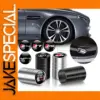 Premium Metal Alloy Tire Valve Caps Set