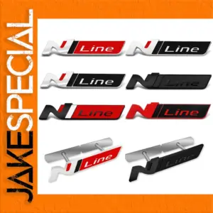N LINE Car Emblem for Vehicle Enhancement