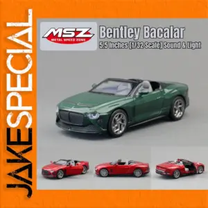 Green Bentley Mulliner Bacalar 1:32 Diecast Model