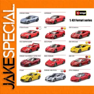 Ferrari 1:43 Scale Die-Cast Model Collection