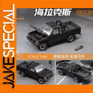 1:64 Scale 1985 Toyota Hilux Model Car