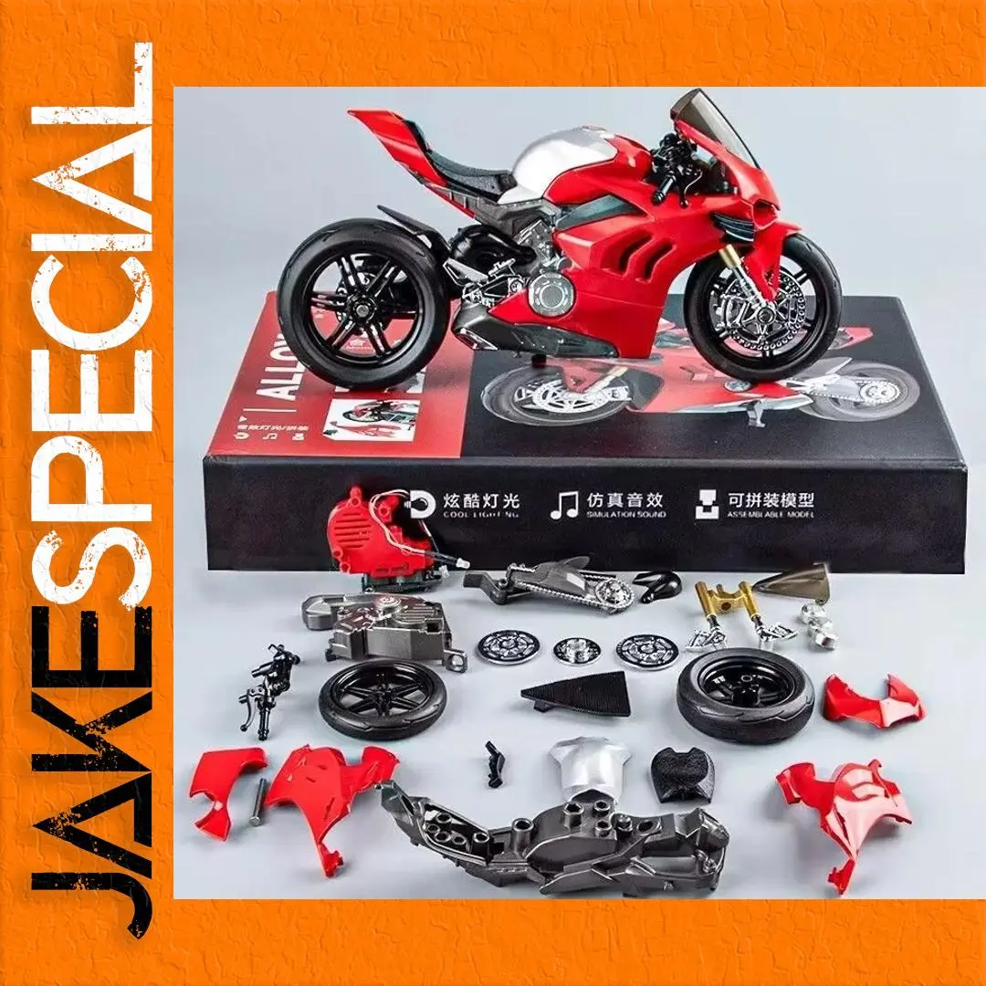 Ducati Panigale V4S Corse Diecast Motorcycle Model 1 Ducati Panigale V4S Corse Diecast Motorcycle Model