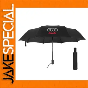 Black Vehicle Sunshade Umbrella 35-Inch Diameter