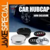 Aluminum Hub Caps Set with Custom Stickers