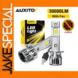 H1 LED Bulb 30,000 Lumens, 6500K White