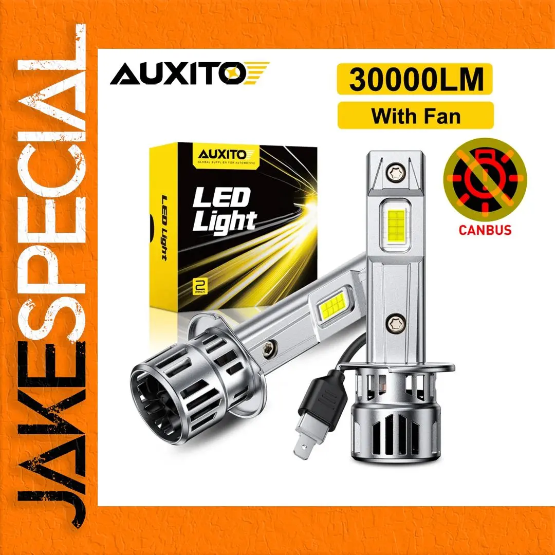 H1 LED Bulb 30,000 Lumens, 6500K White 1 H1 LED Bulb 30,000 Lumens, 6500K White