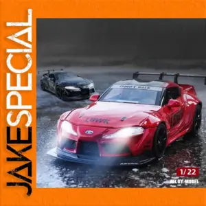 1:22 Toyota Supra Diecast Model with Lights