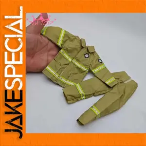 1/6 Scale Male Firefighter Uniform Set