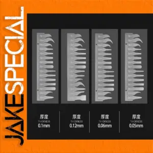 Precision Rubber Blade Set for Electronics Repair