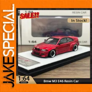 Red BMW M3 E46 1:64 Diecast Model