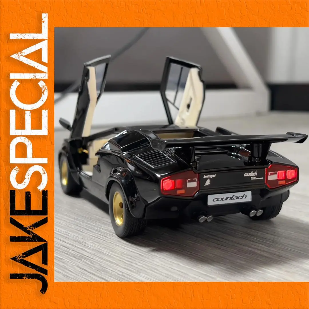 Lamborghini Countach LP500S 1:24 Diecast Model 1 Lamborghini Countach LP500S 1:24 Diecast Model