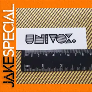 UNIVOX Waterslide Decals for Electric Guitars