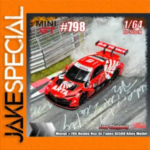 Honda Nsx-Gt Types Gt500 1:64 Die-Cast Model