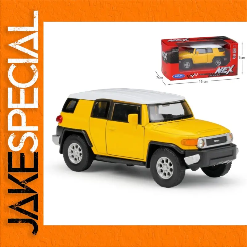 Discover the Vibrant Yellow 1:36 Scale Toyota FJ Cruiser Model for Collectors 1 c352842db3f0495794ced825 product image