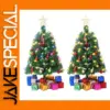 Miniature LED Christmas Tree with Ornaments and Lights