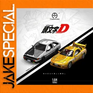 1:64 Diecast Car Collection Featuring AE86 & RX-7