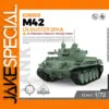 US M42 Duster Military Model Kit 1/72 Scale