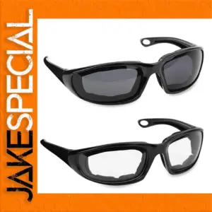 Unisex Impact-Resistant Cycling & Motorcycle Glasses