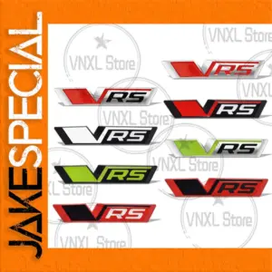 Skoda VRS Grille Emblem 3D Metal Badge