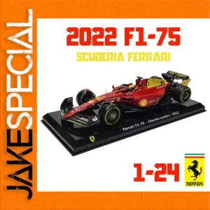 Ferrari F1-75 1:24 Scale Diecast Model