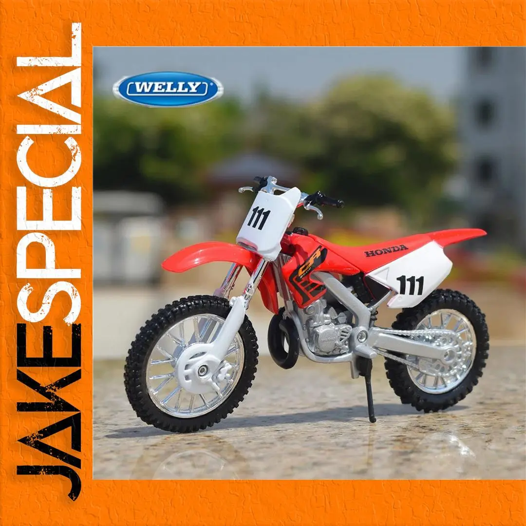 Honda CR250R 1:18 Scale Diecast Model from Maisto 1 Honda CR250R 1:18 Scale Diecast Model from Maisto