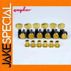 Premium Locking Guitar Tuners Set for Electric and Acoustic