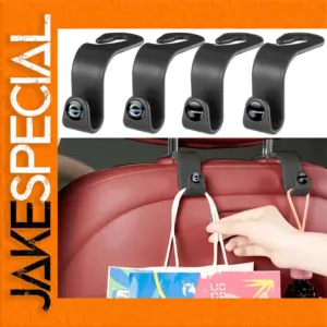Black Car Seat Hooks for XC90