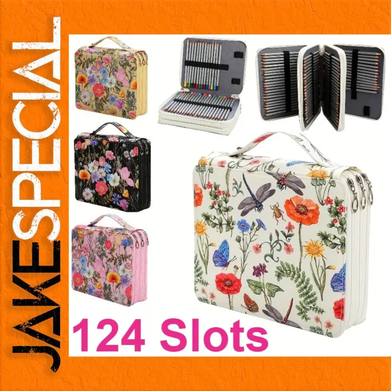 Vibrant Floral Art Pencil Case for Artists: Organize and Inspire 1 c7f69827356e40f5a7450679 product image