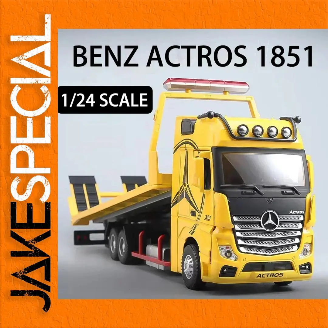 Benz 1851 Flatbed Model Truck 1/24 Scale 1 Benz 1851 Flatbed Model Truck 1/24 Scale