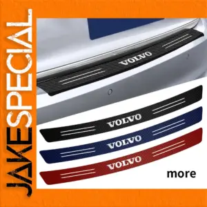 Imitation Carbon Fiber Rear Bumper Protective Strips