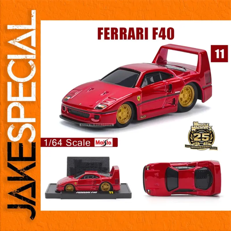 The Iconic Ferrari F40 1:64 Diecast Model: A Collector's Dream 1 c92a631d60dd45e88ea972be product image