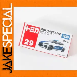 BMW i4 Police Car Diecast Model 1:65 Scale