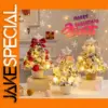 Festive 35cm Tabletop Christmas Tree with Lights