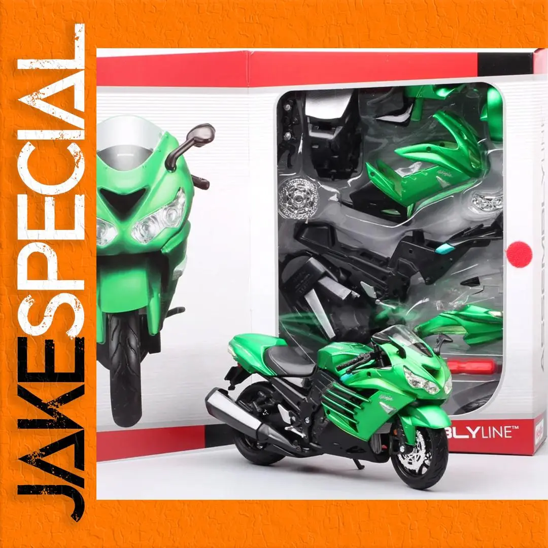 Kawasaki ZX-14R 1:12 Diecast Motorcycle Model 1 Kawasaki ZX-14R 1:12 Diecast Motorcycle Model