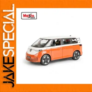 Vibrant Orange Volkswagen ID.Buzz 1:24 Die-Cast Model