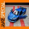 Vibrant Blue Chevrolet Corvette Z06 Model 1:36 Scale