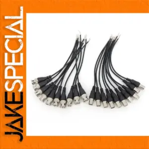 BNC Cable Jumper 19cm for CCTV and AV Systems