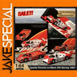 1983 Porsche Le Mans 24h Diecast Model