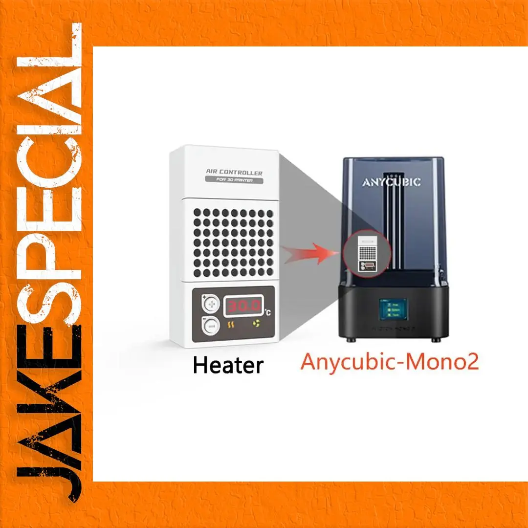 Mini Heater for Anycubic Mono 2 3D Printers 1 Mini Heater for Anycubic Mono 2 3D Printers