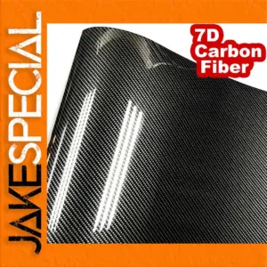 7D Carbon Fiber Vinyl Wrap Film 30x152cm