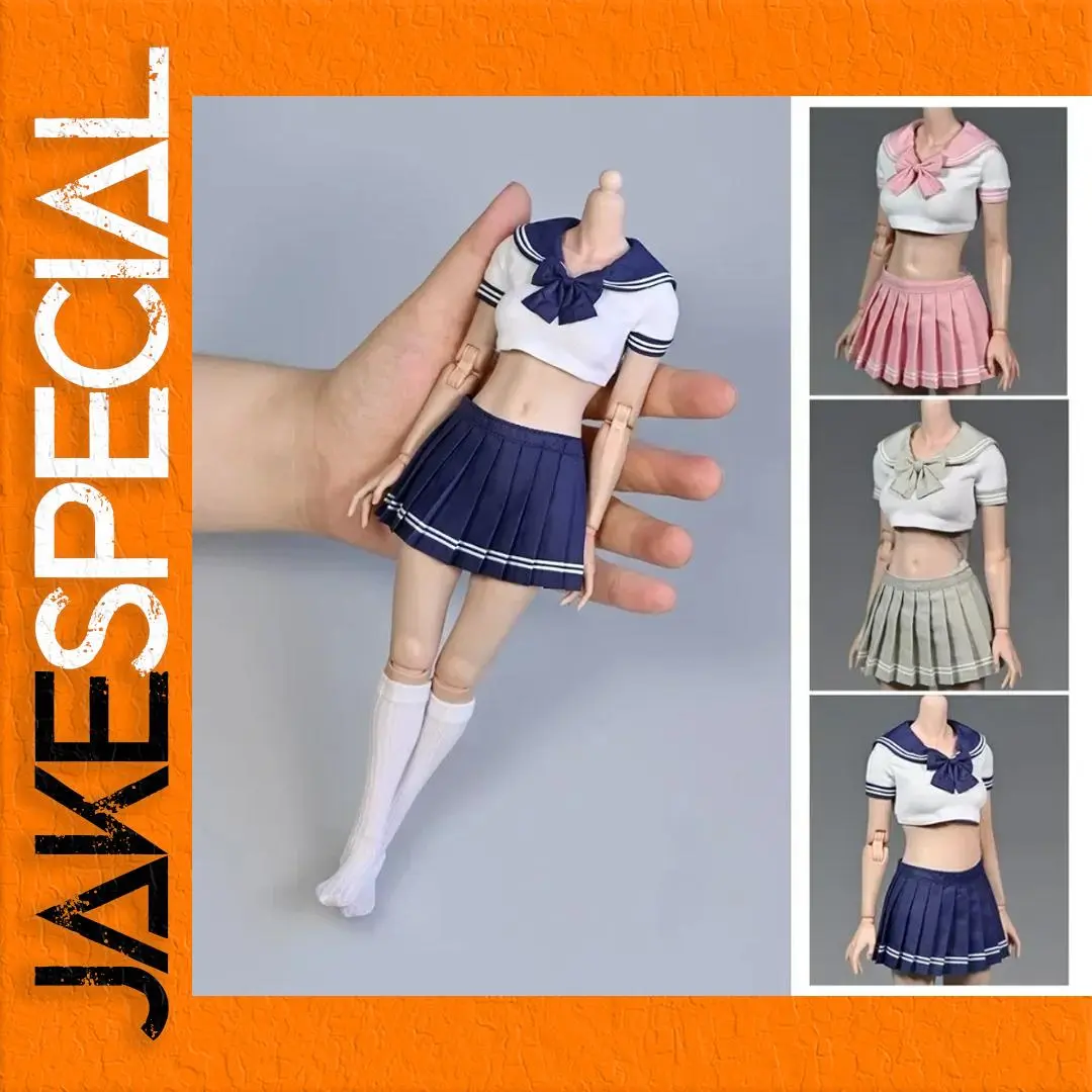 1/6 Scale Female Doll JK Uniform Accessory 1 1/6 Scale Female Doll JK Uniform Accessory
