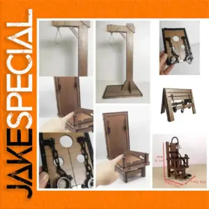 Wooden Chair Model for 1/6 and 1/12 Figures
