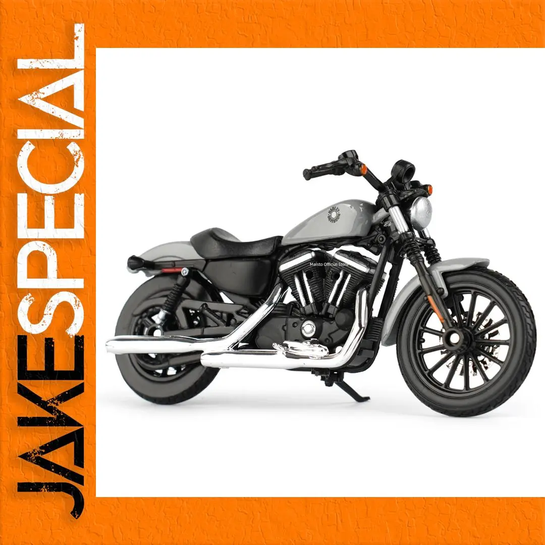 Harley Davidson Iron 883 Scale Model 1:18 1 Harley Davidson Iron 883 Scale Model 1:18