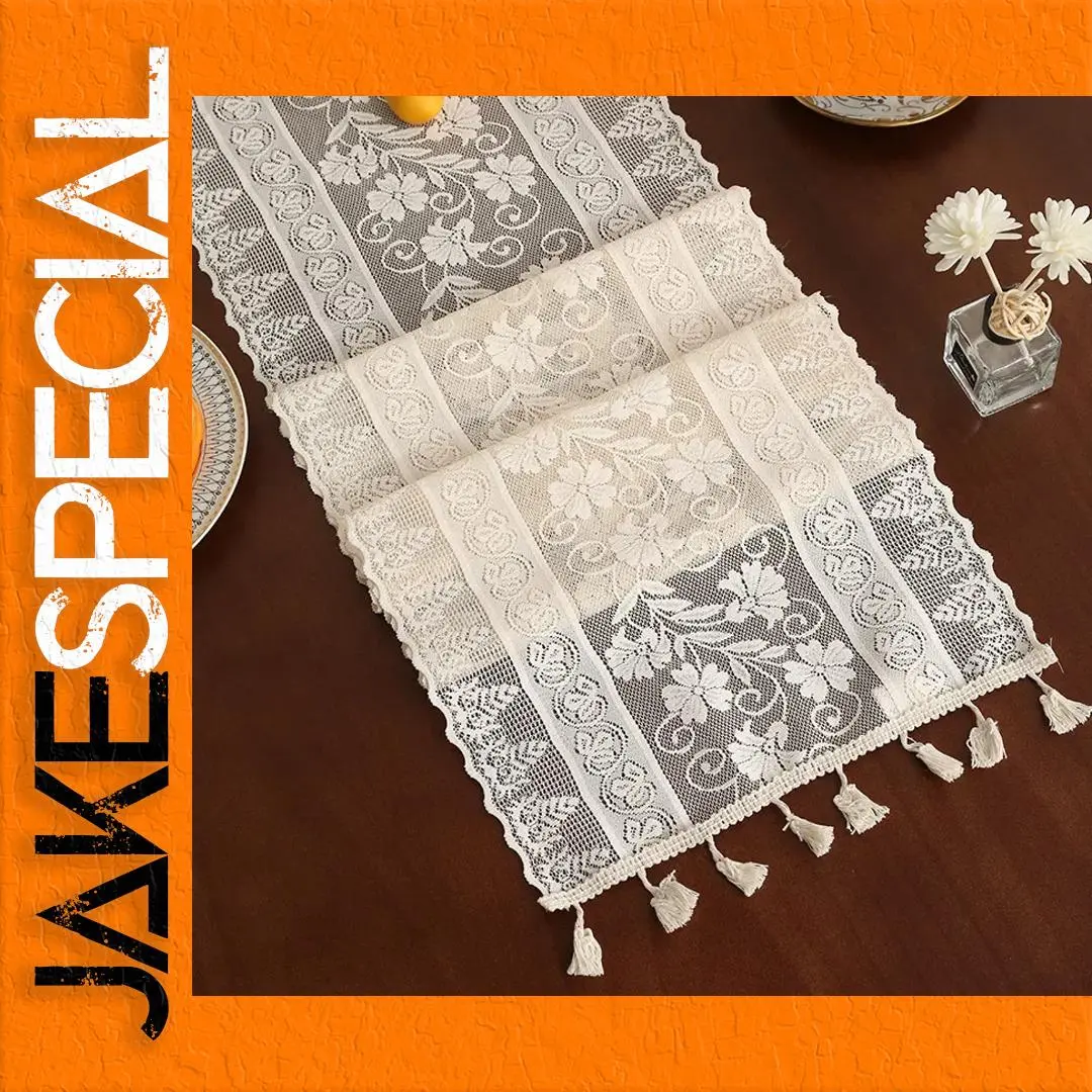 Vintage Lace Table Runner 6 Sizes Options 1 Vintage Lace Table Runner 6 Sizes Options